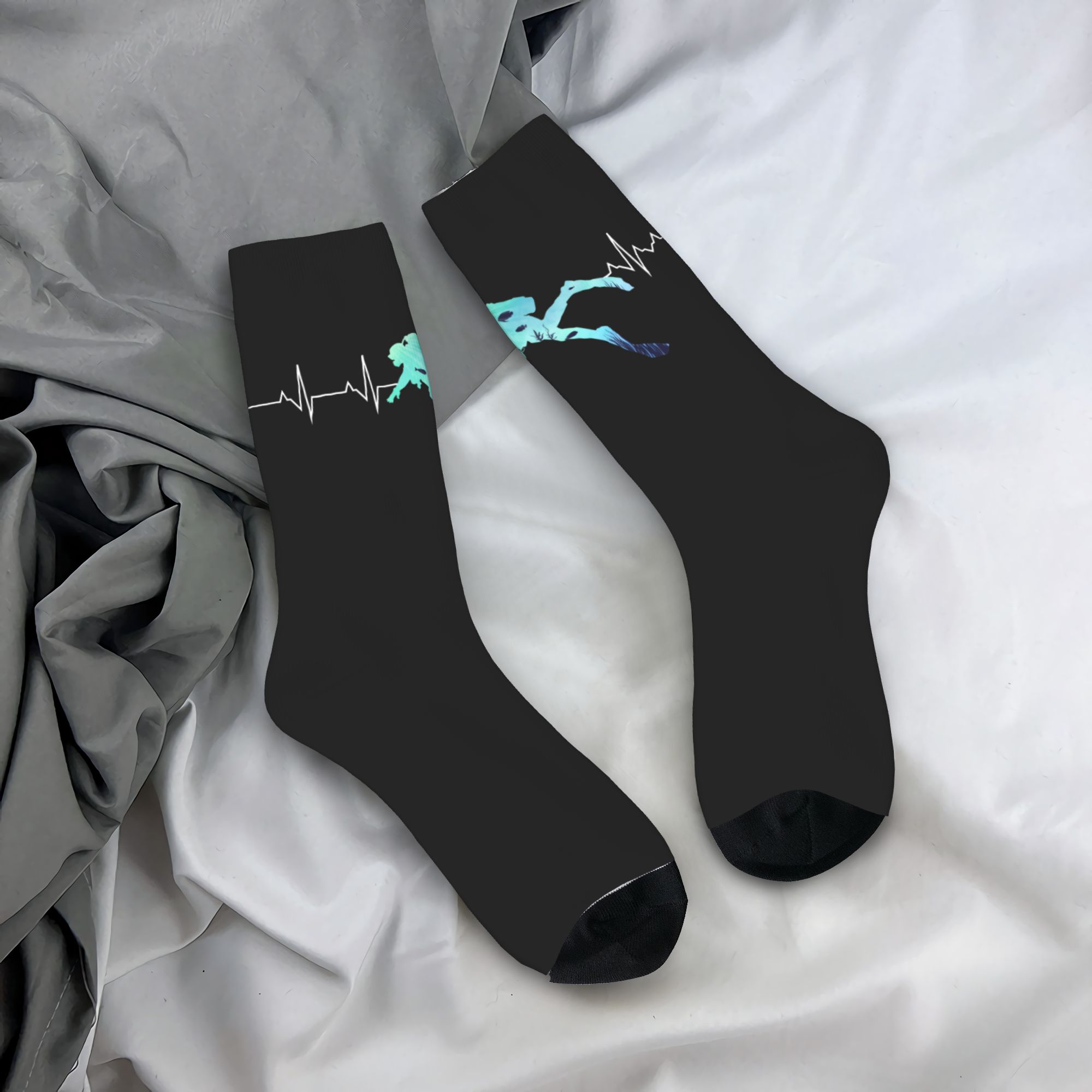 Dress Sock Men - Op maat gemaakte coole heren duikhartslag