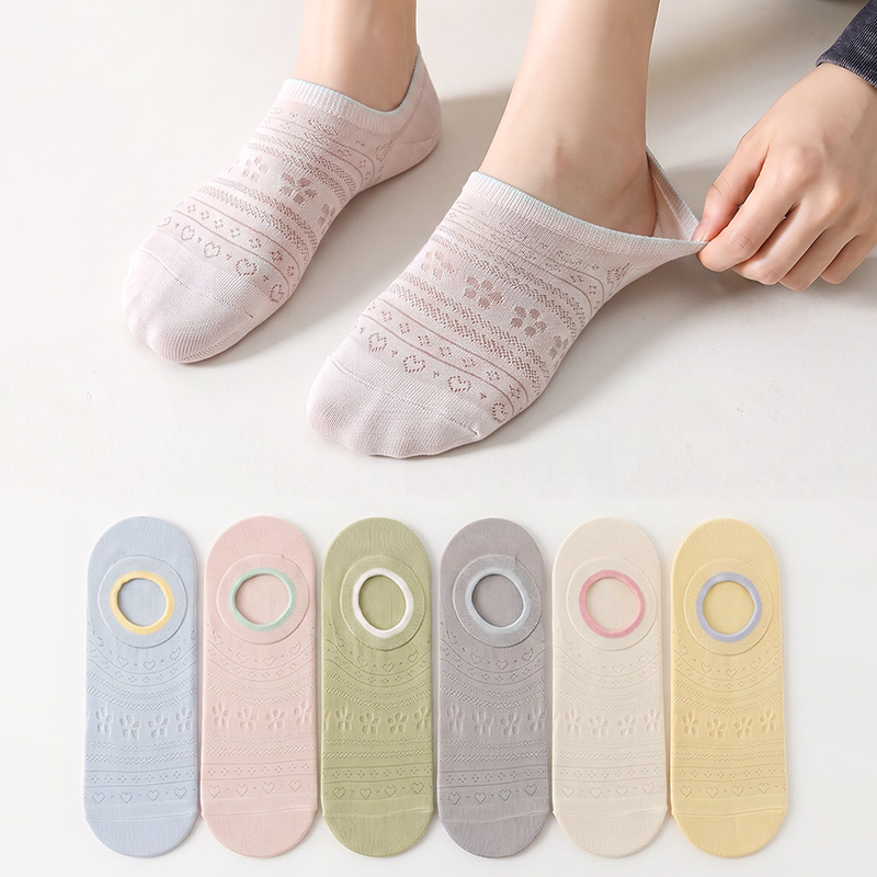 6 Paar Dames Onzichtbare Sokke - Invisibility Sock Loafer recensie en prijs