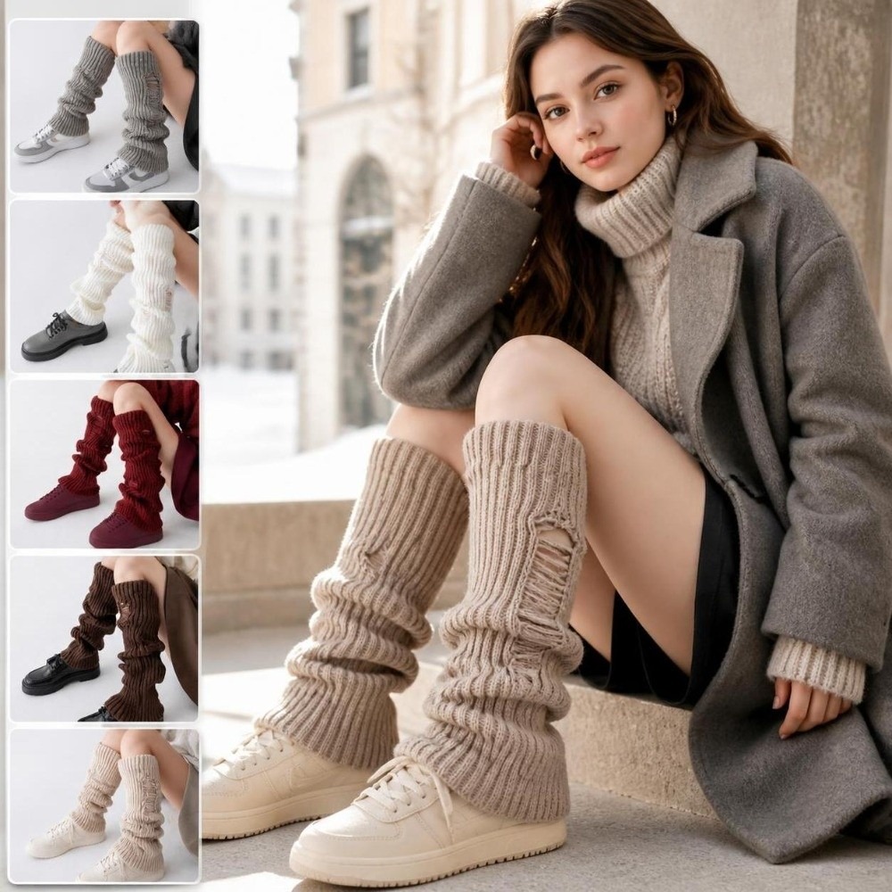 Warme gebreide beenwarmers, st - Boot Sock Slouchy recensie en prijs