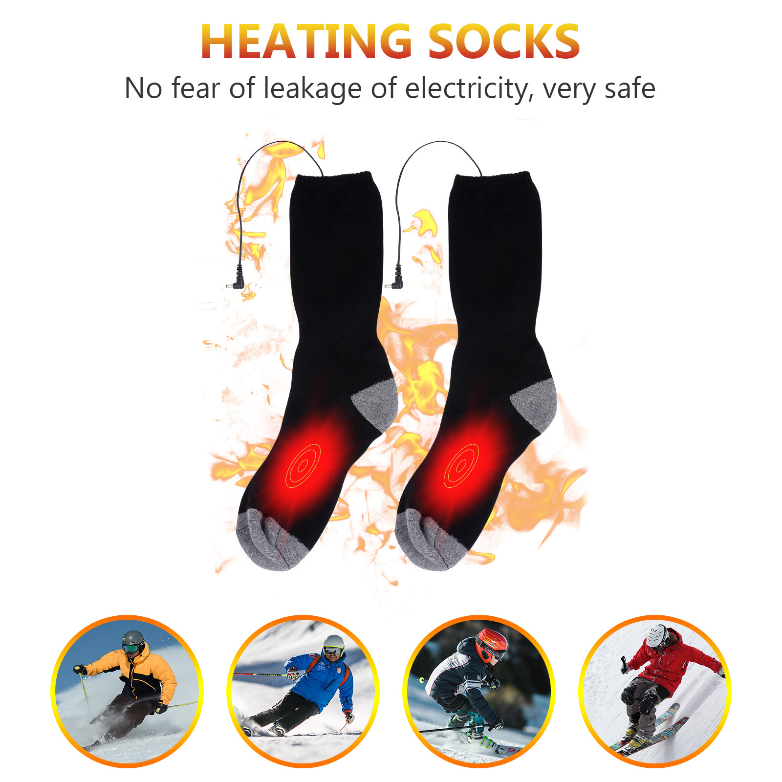 1Set Verwarmde Thermische Sokk - Thermal Sock Winter recensie en prijs