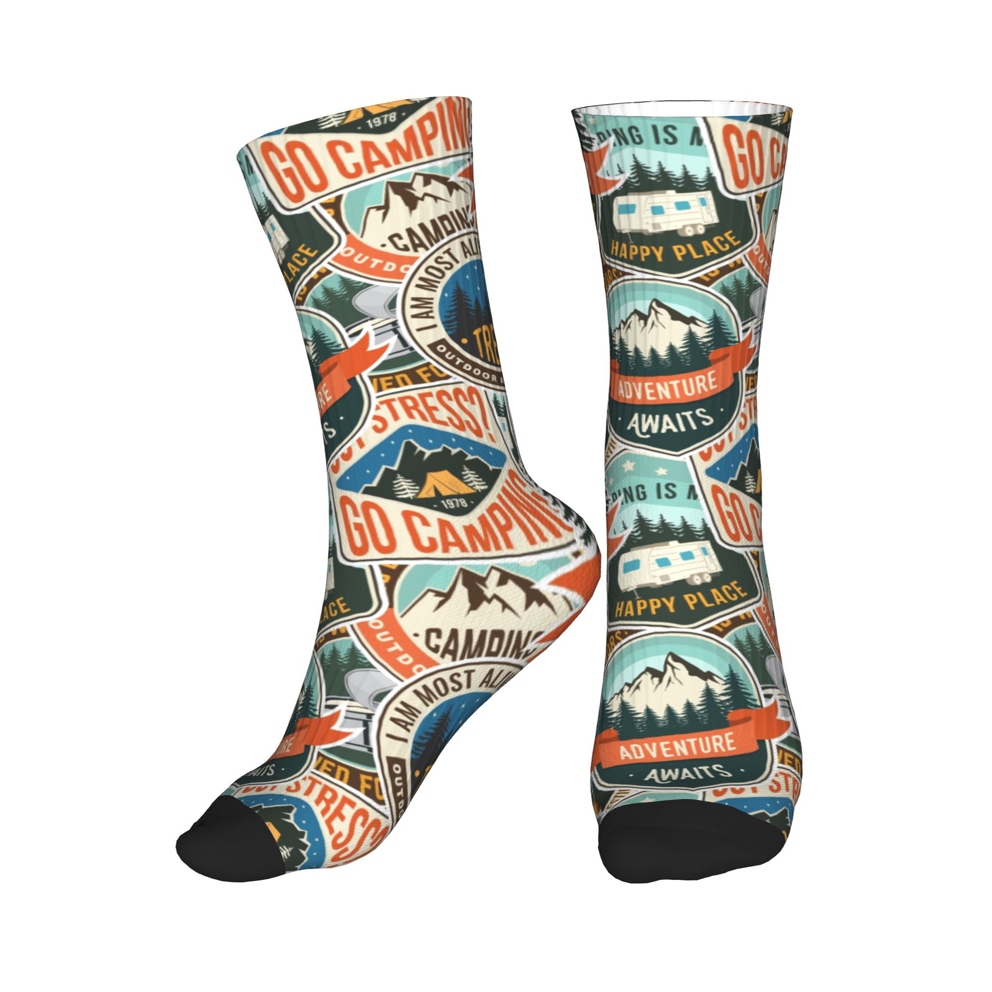 Mode Heren Vintage Mountain Ca - Dress Sock Men recensie en prijs