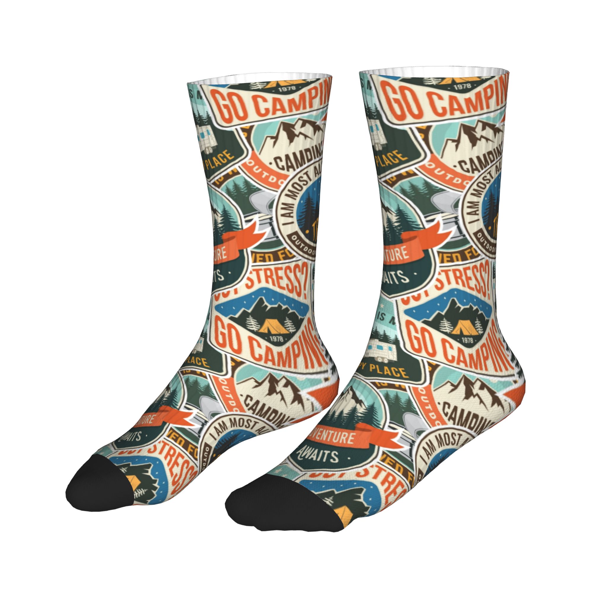 Mode Heren Vintage Mountain Ca - Dress Sock Men recensie en prijs