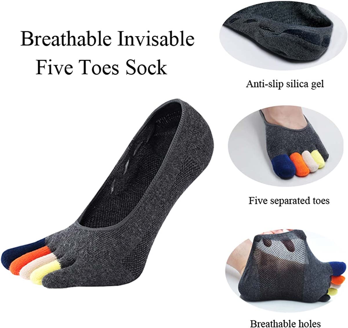 5 paar heren laag uitgesneden  - Invisibility Sock Loafer recensie en prijs