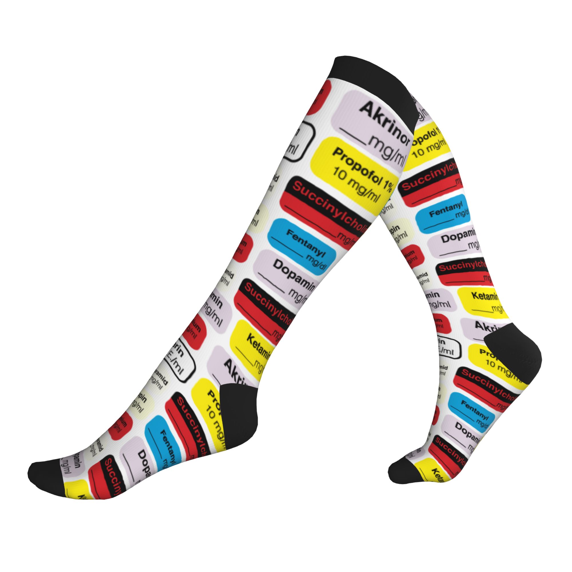 Anesthesie Medicijnlabels Here - Compression Sock Medical recensie en prijs