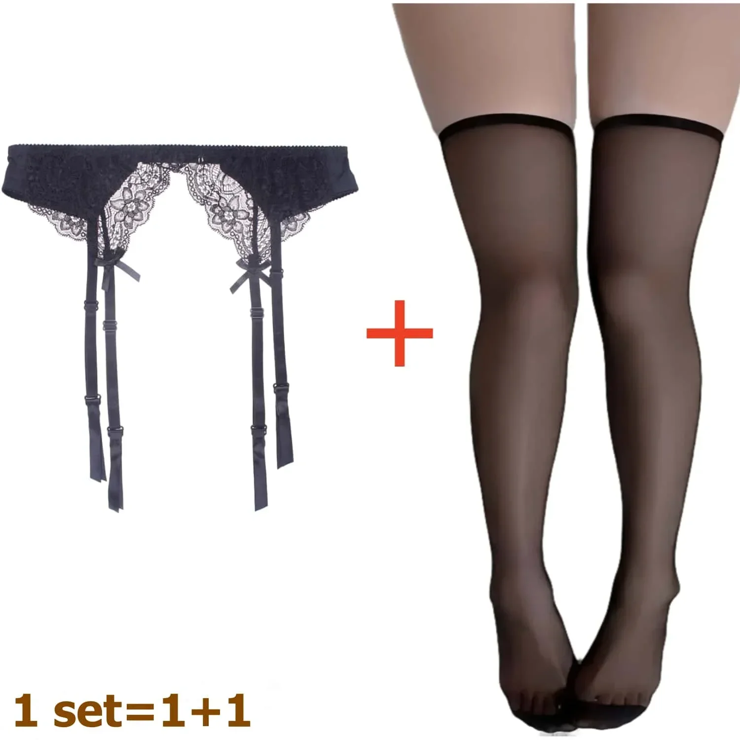 2 stuks dames kousen met kante - Tights Pantyhose Sheer recensie en prijs